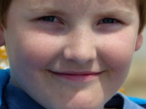 Jack's photo of Joe - Jack is starting to take some excellent shots.